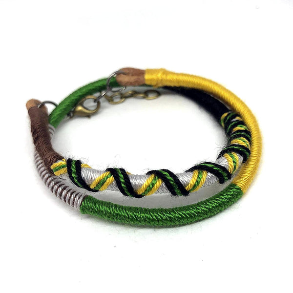 Yarn Knit Bracelet - B15