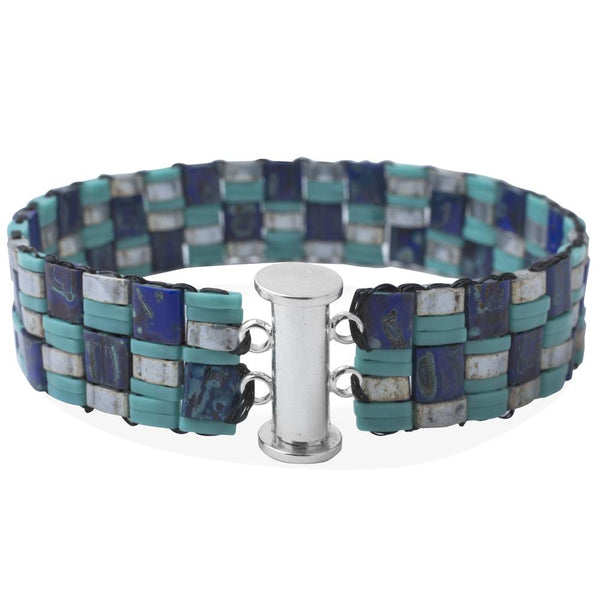 Tila Asymmetric Patterned Bracelet