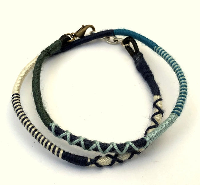 Yarn Knit Bracelet - B6