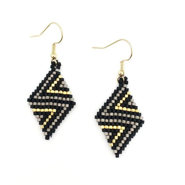 Miyuki Asymmetric Earrings