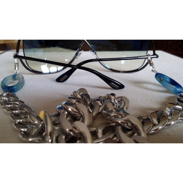 Cocoshca Silver Glasses Chain