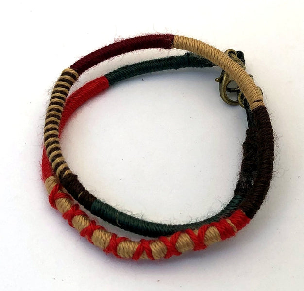 Yarn Knit Bracelet - B12
