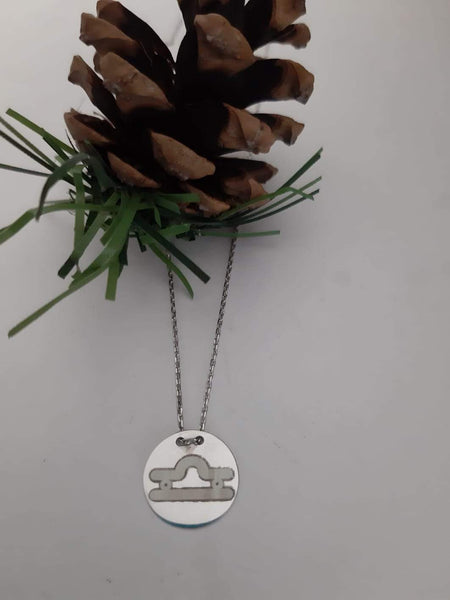 Silver Necklace for Libra