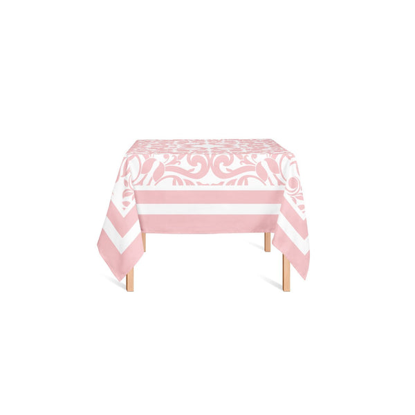 Pastel Pink Table Cloth