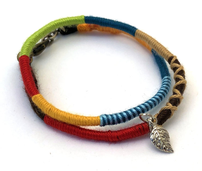 Yarn Knit Bracelet - B11