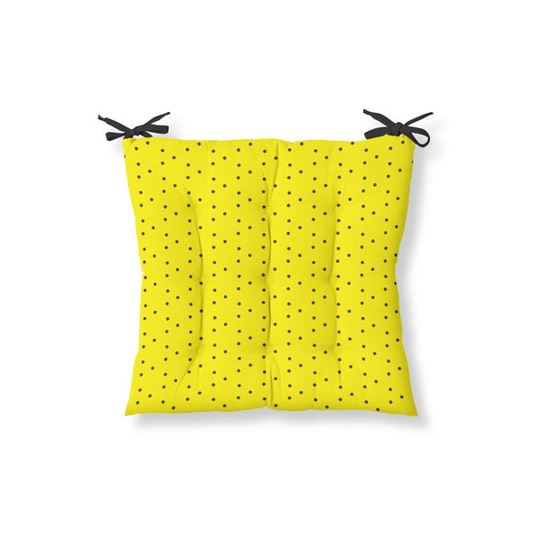 Decorative Yellow Chair Cushion
