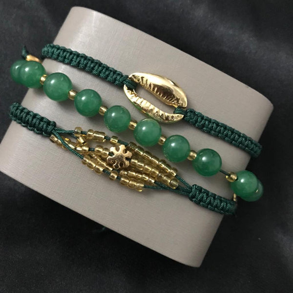 Aventurine Stone 3 Bracelet