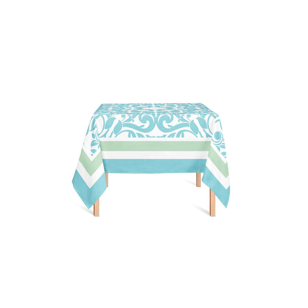 Pastel Blue Table Cloth 1
