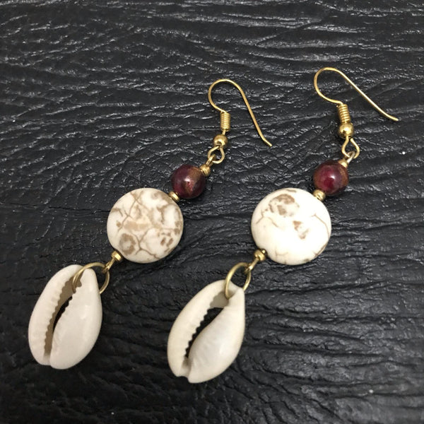 Shell Mother Of Pearl Earrings
