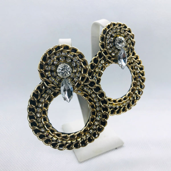 Chain Stone Earring