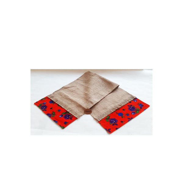 Edi Team Jute Table Cloth With Runner Tassel Flmotherl Fabric Decoration-Yhm085