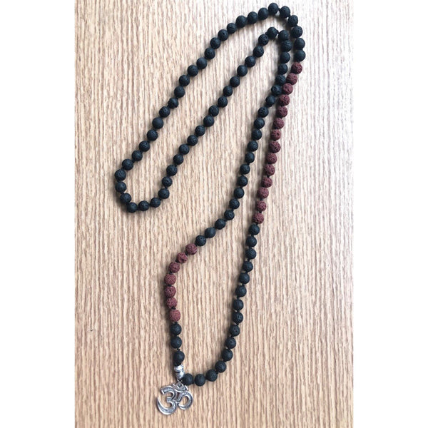 Om Mala (Maroon) / 108 Rosary