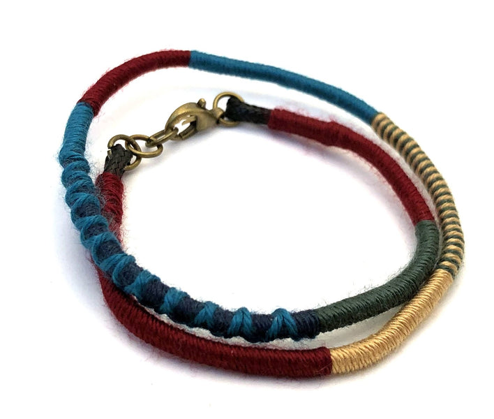 Rope Knitting Bracelet - B13