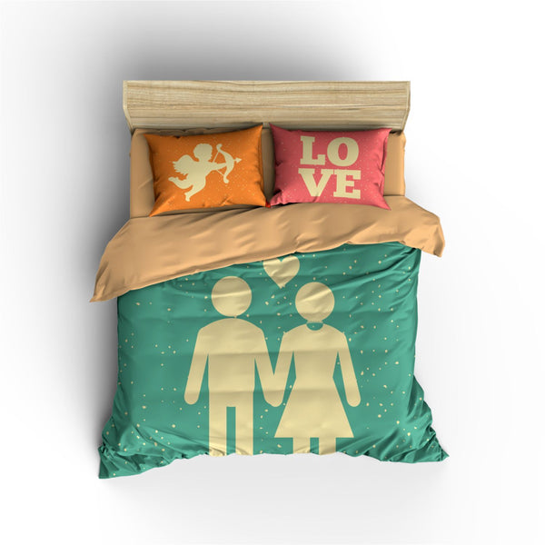 Double Duvet Cover Set With You