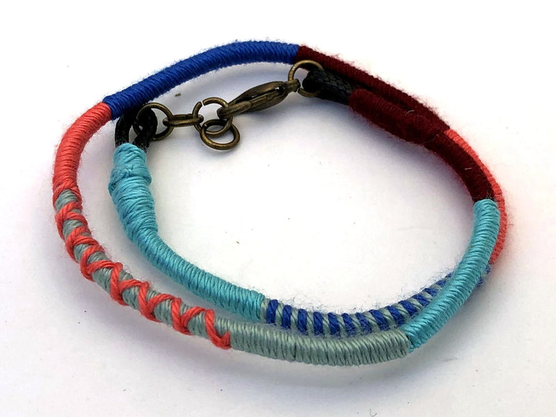 Yarn Knit Bracelet - B7