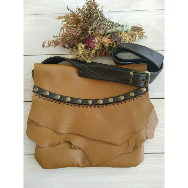 Taba Natural Leather Waist Bag