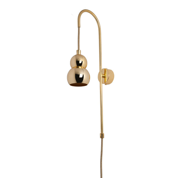 Dupla Wall Sconce Brass Plated