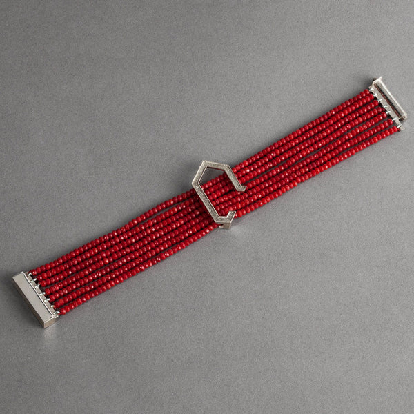 Infinity Coral Bracelet