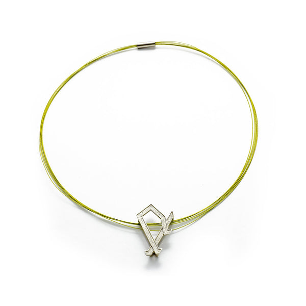 Intersection Necklace - Lemon